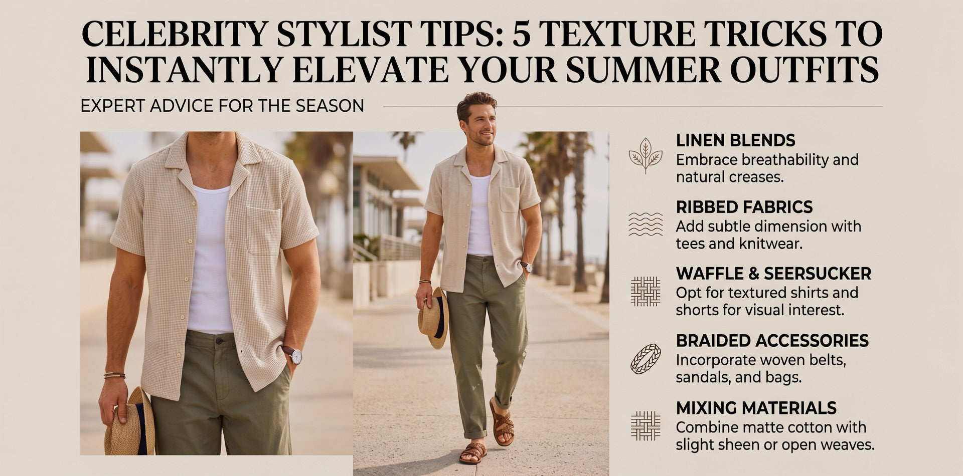 Celebrity Stylist Tips: 5 Texture Tricks to Instantly Elevate Your Summer Outfits