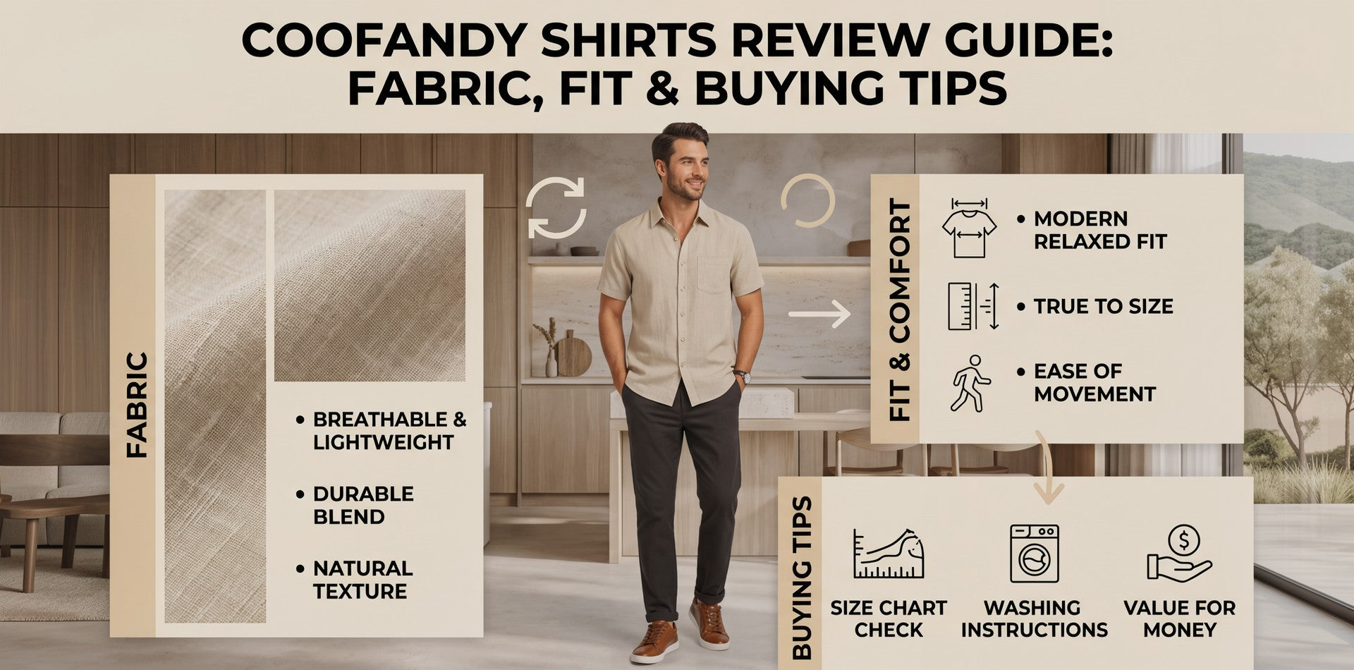 COOFANDY Shirts Review 2026: Fabric, Fit & Buying Tips