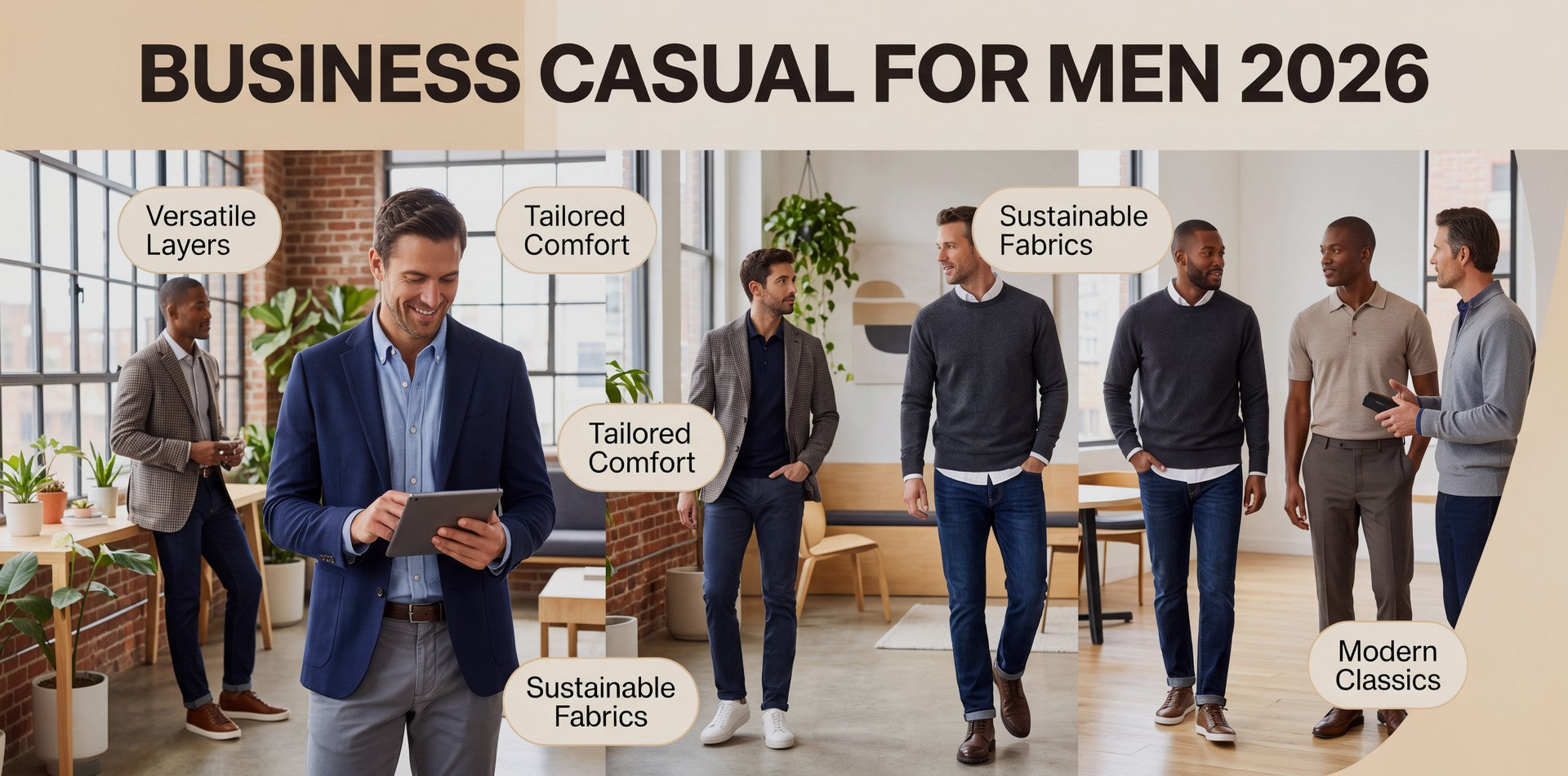 The Complete Guide to Business Casual for Men (2026)