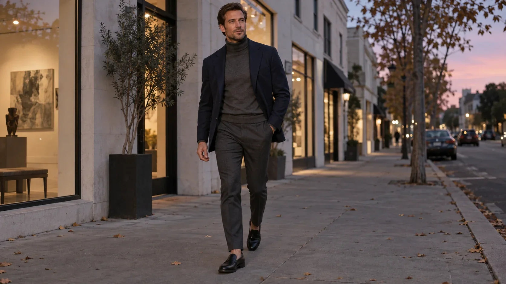 Turtleneck Under a Blazer: The Complete Formula