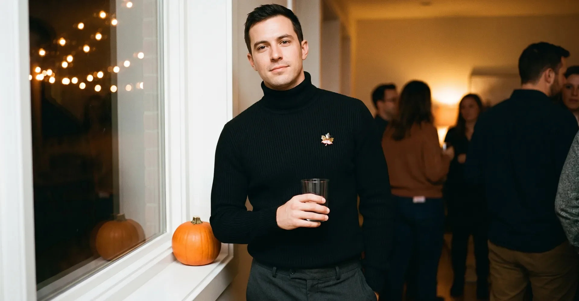 Black Turtleneck Halloween Outfits