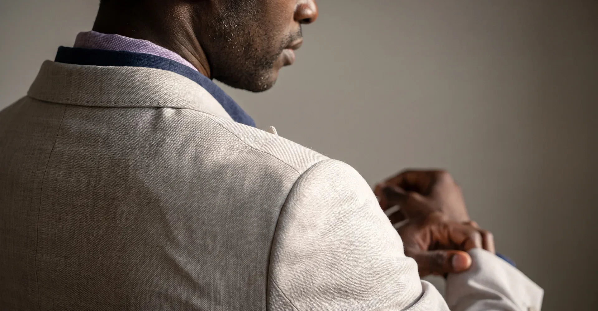 How Should a Casual Blazer Fit Through the Shoulders