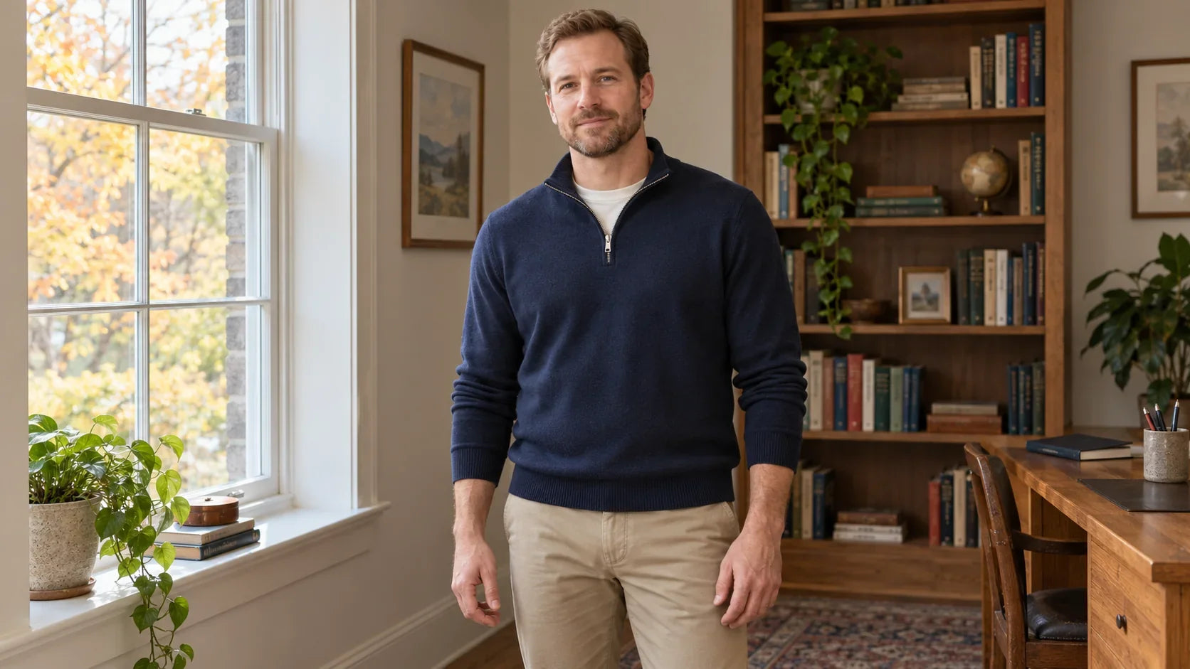 How to Choose a Quarter-Zip Sweater for Fall