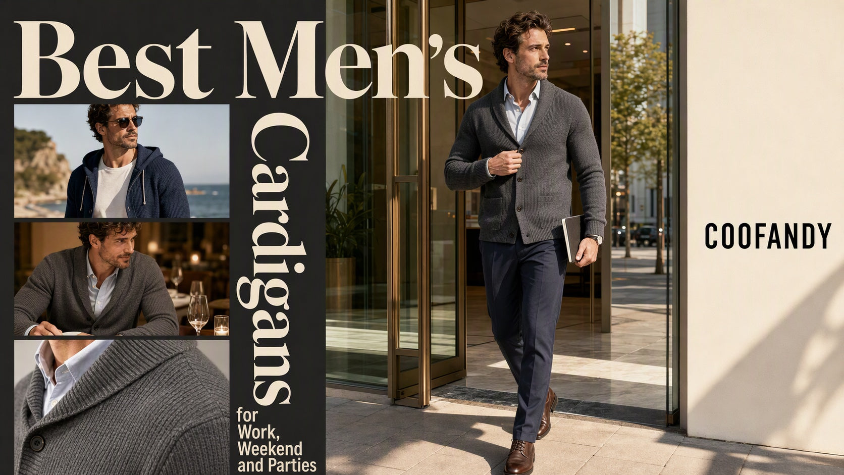 Best Men's Cardigans for Work, Weekend and Parties