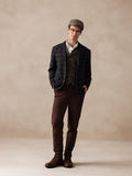 Vintage Double-Breasted Vest Vest coofandy