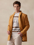 Stylish Single Breasted Tweed Coat Coat coofandy