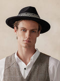 Fedora Hat with Band Hat coofandy