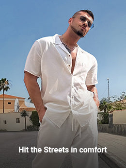 COOFANDY Street Casual Style × Antonio Diurno