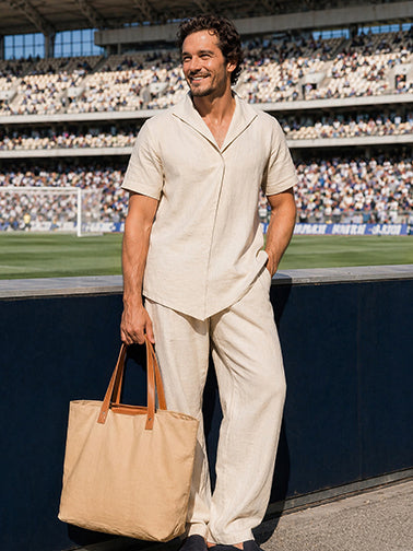 Casual Minimalist Loose Fit Matching Set