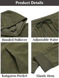 Casual Sports Hoodie Jogging Sweatsuit (US Only)