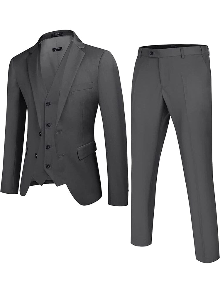 S-5XL ( Blazer + Vest + Pants ) main image 0