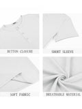 Lässiges, weiches Henley-Shirt im Basic-Stil (nur USA)