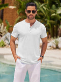 Lässiges, weiches Henley-Shirt im Basic-Stil (nur USA)