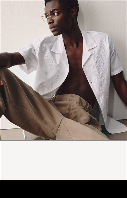 Embroidered Cuban Shirt