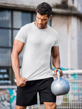 Stretch Pit Stripe Gym T-shirt (US Only) T-shirt coofandy