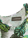 Hawaiian Floral Tank Top Holiday Set (US Only) Sets coofandy