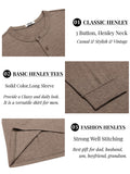 Classic Lightweight Stretch Henley Tee (US Only)