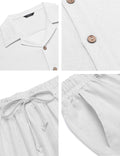 Casual Linen Style Beach Shirt Sets (US Only) Sets coofandystore