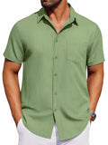 Casual Button Down Denim Shirt (US Only)