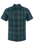 Casual Button Down Plaid Shirt (US Only)