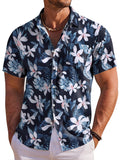 Tropical Holiday Short Sleeve Hawaiian Shirt (US Only)