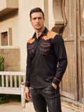 Vintage Embroidered Western Cowboy Shirt (US Only) Shirts coofandy