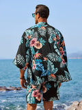 Casual Hawaiian Shirt Set (US Only) Beach Sets coofandy