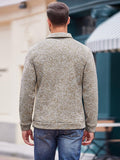 Casual Thermal Texured Knitted Sweatshirt (US Only) Sweaters coofandy