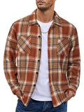 Stylish Comfy Flannel Plaid Shirt (US Only) Shirts coofandy