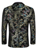 Luxury Floral Embroidered Blazer (US Only) Blazer coofandy