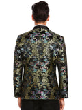 Luxury Floral Embroidered Blazer (US Only) Blazer coofandy