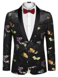 Luxury Floral Embroidered Blazer (US Only) Blazer coofandy Butterfly S
