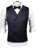 Victorian Floral Vest (US Only) Vest coofandy