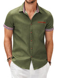 Cozy Denim Work Shirt (US Only) Shirts coofandy Army Green S