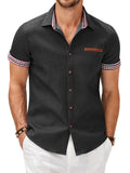 Cozy Denim Work Shirt (US Only) Shirts coofandy Black S