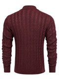 Casual Cable Knit Sweater (US Only) Sweater coofandy