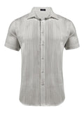 Cotton Relaxed Fit Beach Shirt (US Only) Shirts coofandy
