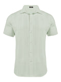 Cotton Relaxed Fit Beach Shirt (US Only) Shirts coofandy