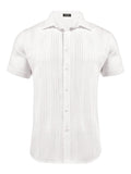 Cotton Relaxed Fit Beach Shirt (US Only) Shirts coofandy
