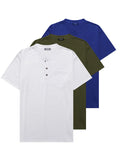 Classic Fit Cotton Shirts 3 Pack (US Only) Shirts coofandy