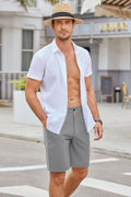 Casual Quick Dry Cargo Shorts (US Only) Shorts coofandy
