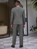 Classic 3-Piece Suit Set with Tie (US Only) Suit Set coofandy