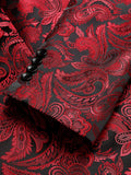 Floral Tuxedo Paisley Suit Jacket (US Only) Blazer coofandy