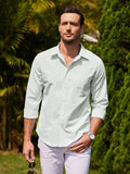 Casual Striped Button Up Shirts (US Only) Shirts coofandy