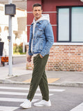 Casual Corduroy Harem Pants (US Only) Pants coofandy
