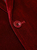 Luxury Velvet Blazer Jacket (US Only) Blazer coofandy
