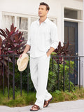 Casual Linen 2 Piece Beach Set (US Only) Sets coofandystore