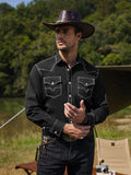 Western Cowboy Style Cotton Shirt (US Only) Shirts coofandy