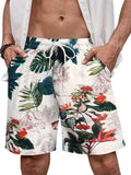 Hawaiian Quick Dry Flower Shorts (US Only) Shorts coofandy PAT7 S