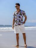 Classic Elastic Waist Linen Shorts (US Only) Shorts coofandy